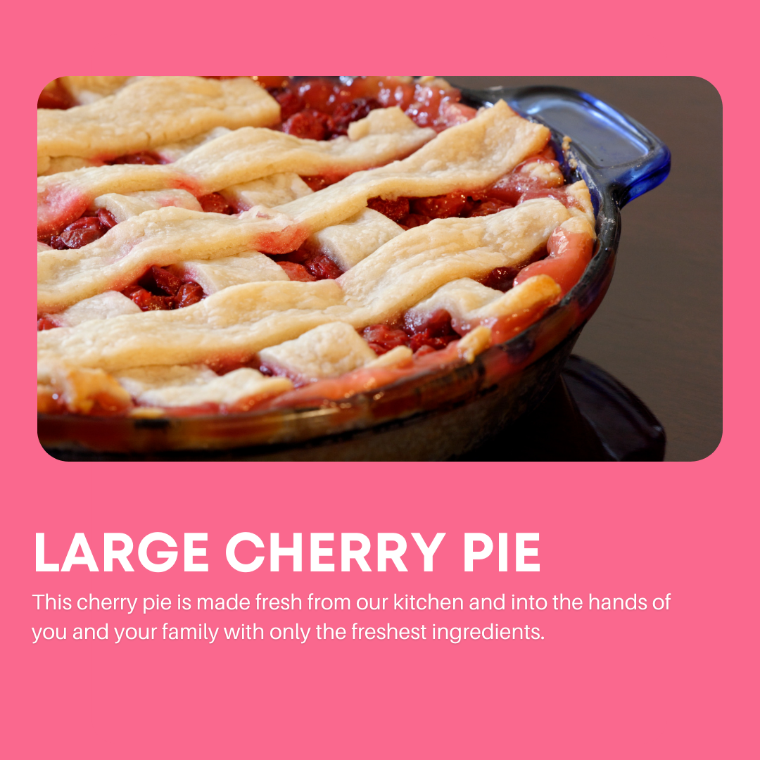 Large Cherry Pie