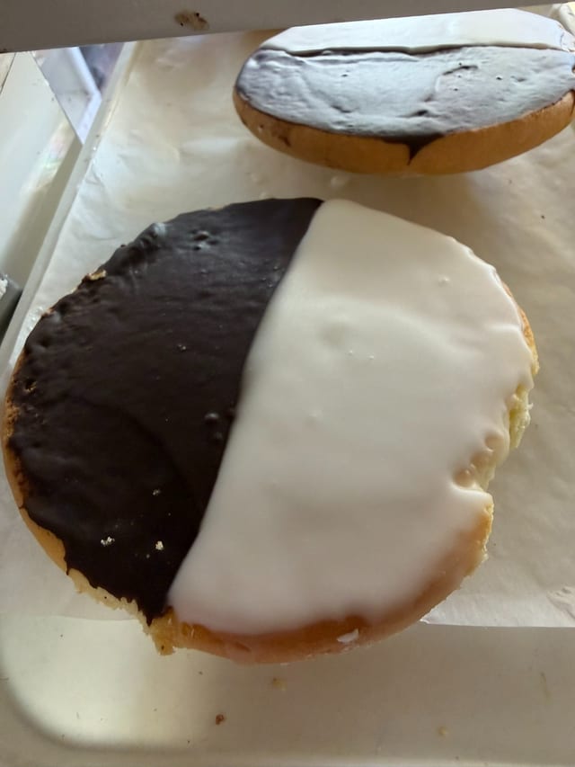 Black & White Cookies.