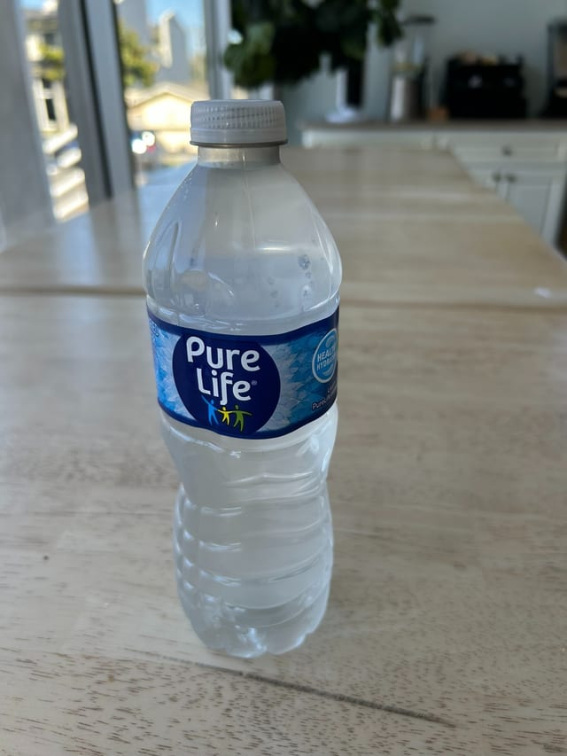 Bottled Water.