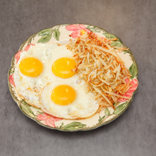Breakfast Special with 3 Egg, HF, & Toast