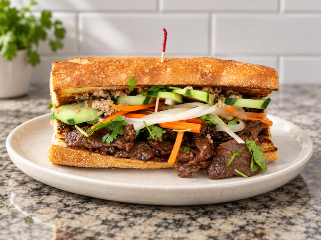 Bánh Mì Beef.