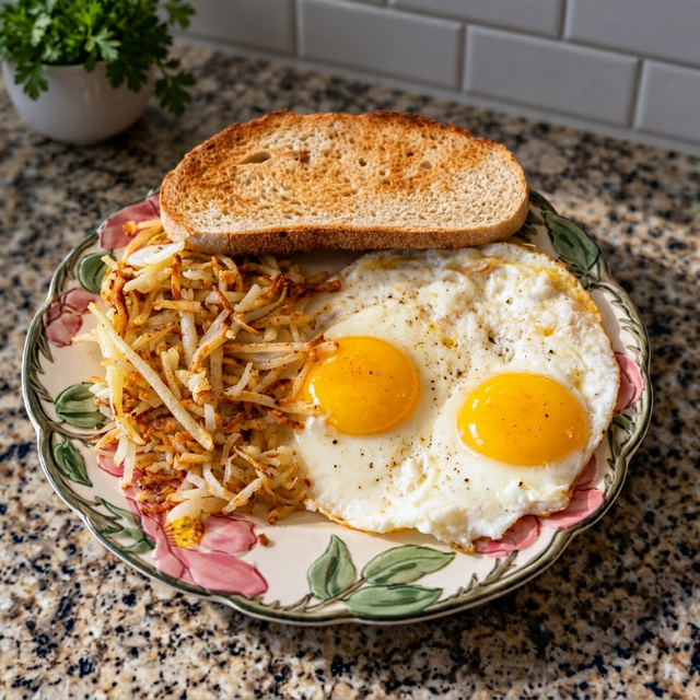 Two-Egg Breakfast.