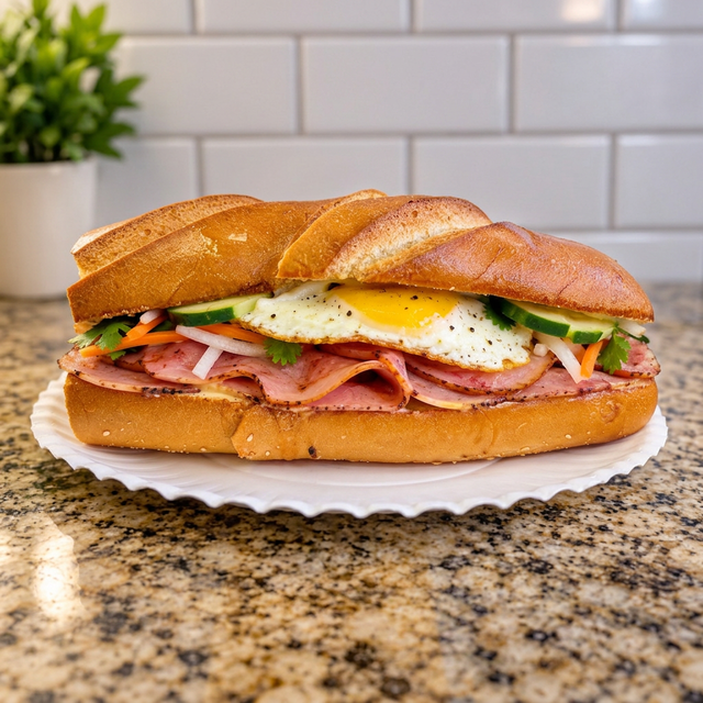 Bánh Mì Ham & Egg.