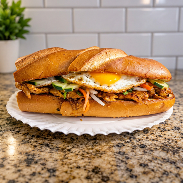 Bánh Mì Egg.