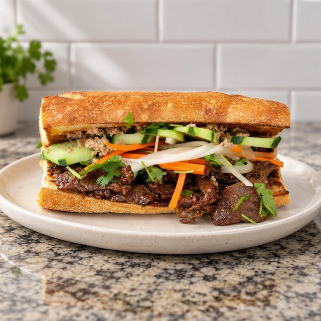 Bánh Mì Beef.